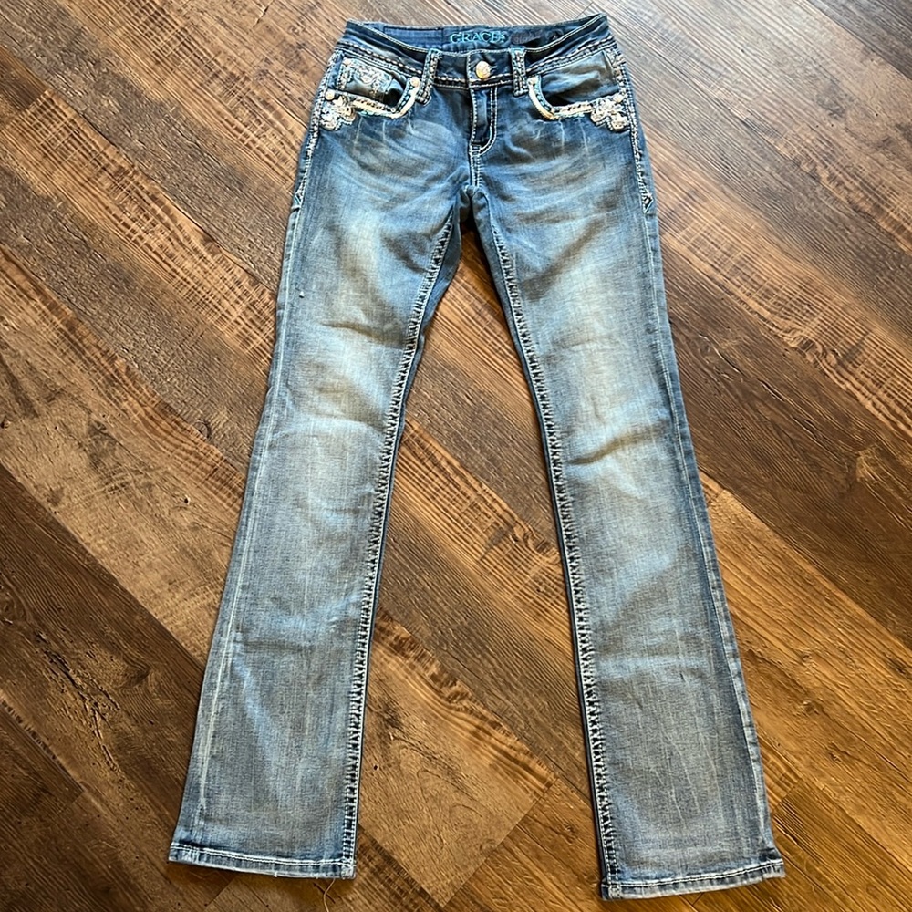 Grace in LA boot cut jeans